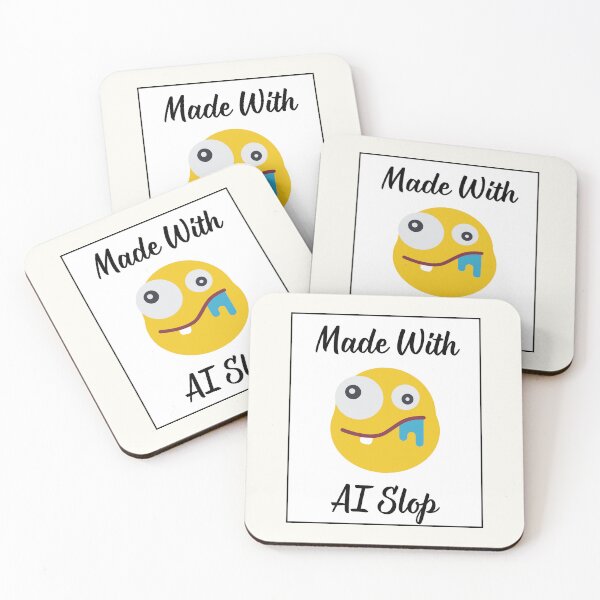 Item preview, Made With AI Slop Funny Artificial Intelligence Meme  designed and sold by ArtivaaStudio.