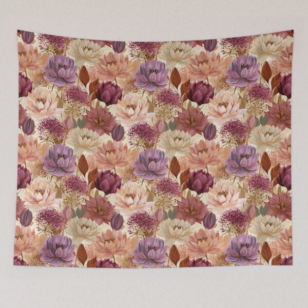 Item preview, Elegant Lotus  - Retro Flower Floral - Wedding Gift Ideas designed and sold by RoyalStarsPatts.