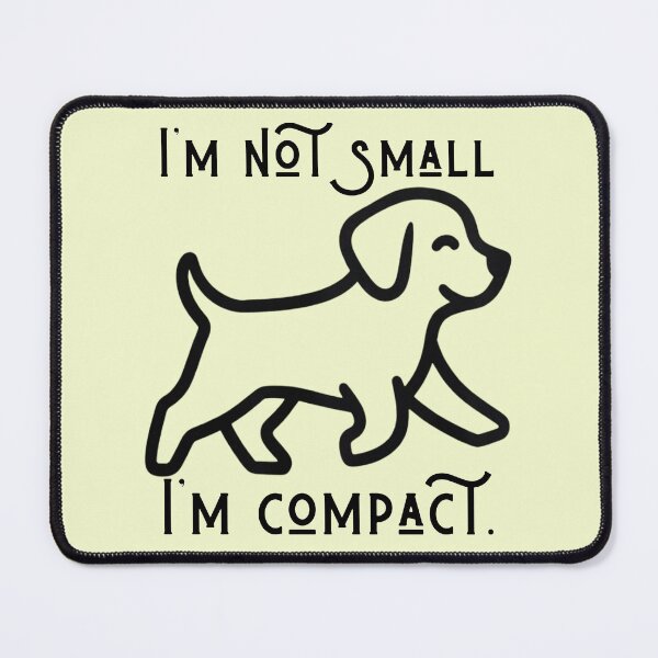 Item preview, Little But Fierce -minimalist little puppy designed and sold by OLYUS.