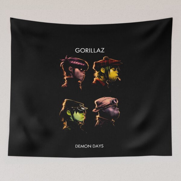 Item preview, Demon Days Neon Portraits designed and sold by charleevanero.