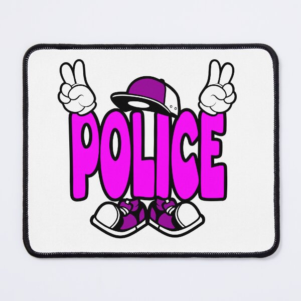 Item preview, Police - PROFESSIONS Design Character Bold Retro designed and sold by NFTWords.