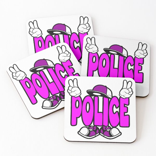 Item preview, Police - PROFESSIONS Design Character Bold Retro designed and sold by NFTWords.