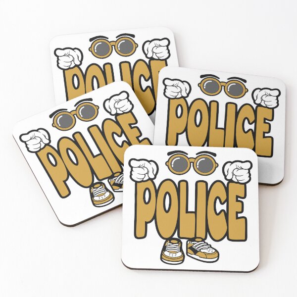 Item preview, Police - PROFESSIONS typography Character Bold Funny designed and sold by NFTWords.