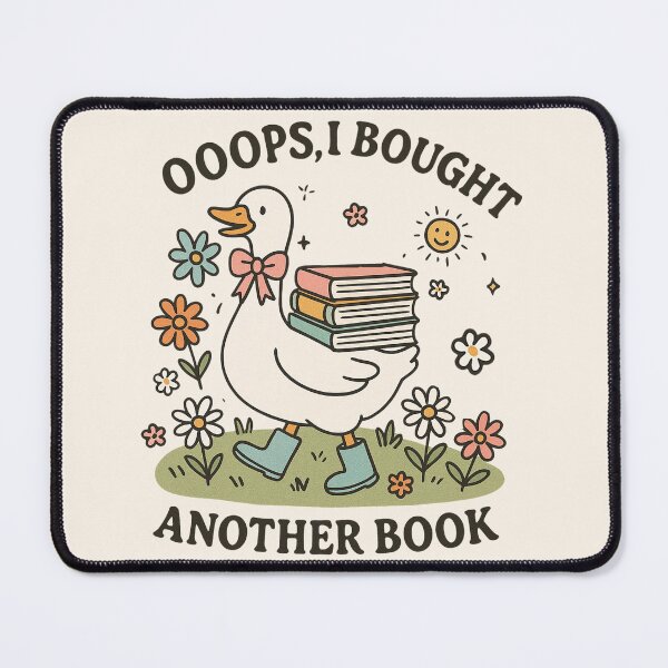 Item preview, Funny Book Lover Silly Goose - Ooops, I Bought Another Book designed and sold by legendaryskins.