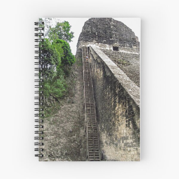 Item preview, Climbing the Mayan Pyramid in Tikal, Guatemala  designed and sold by heatherfriedman.