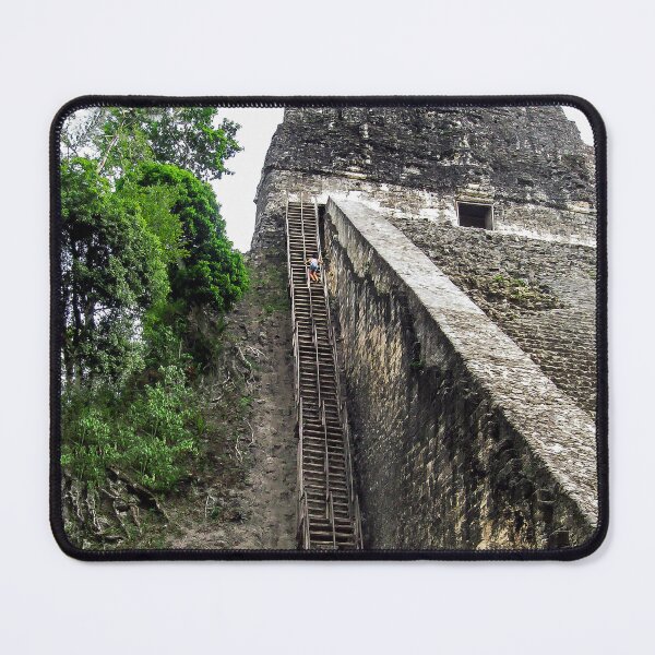 Item preview, Climbing the Mayan Pyramid in Tikal, Guatemala designed and sold by heatherfriedman.