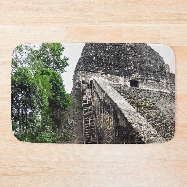 Item preview, Climbing the Mayan Pyramid in Tikal, Guatemala  designed and sold by heatherfriedman.