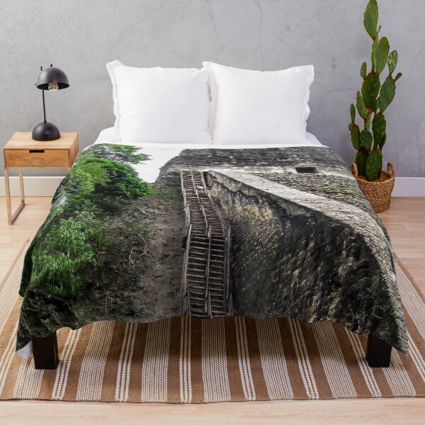 Item preview, Climbing the Mayan Pyramid in Tikal, Guatemala designed and sold by heatherfriedman.