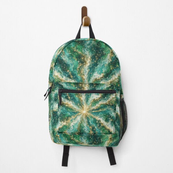 Item preview, Celestial Ocean Radial Teal Wave Art designed and sold by Inkworksbyshery.