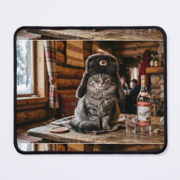 Item preview, Russian cat designed and sold by dibujosarts.