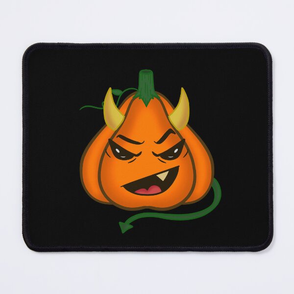 Item preview, Devil Kawaii Pumpkin Cartoon designed and sold by lucien marcel barrera.