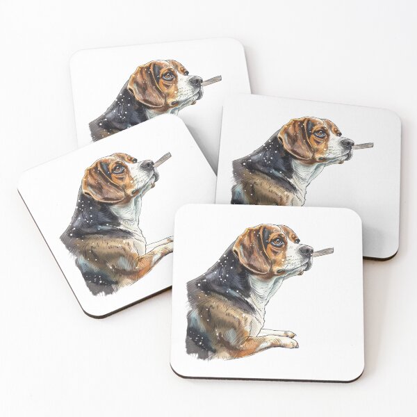 Item preview, Beagle Dog | Cute Puppy Aesthetic Art designed and sold by Mandayartstudio.