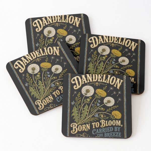 Item preview, Vintage Dandelion Botanical Art – Born to Bloom, Carried by the Breeze designed and sold by Spyshirt.