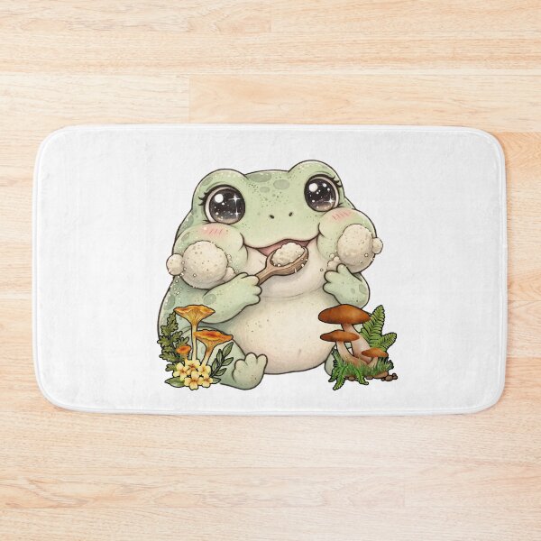 Item preview, I Eat Sand - Cute Kawaii Frog Eating Sand Meme Goblincore designed and sold by Neurospicy Trolls.