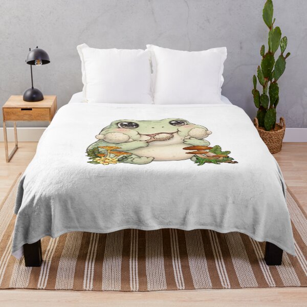 Item preview, I Eat Sand - Cute Kawaii Frog Eating Sand Meme Goblincore designed and sold by Neurospicy Trolls.
