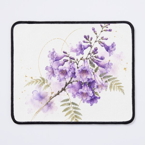 Item preview, Jacaranda in Watercolor | Argentine Botany | Elegant Floral Illustration designed and sold by Esencia Argentina.