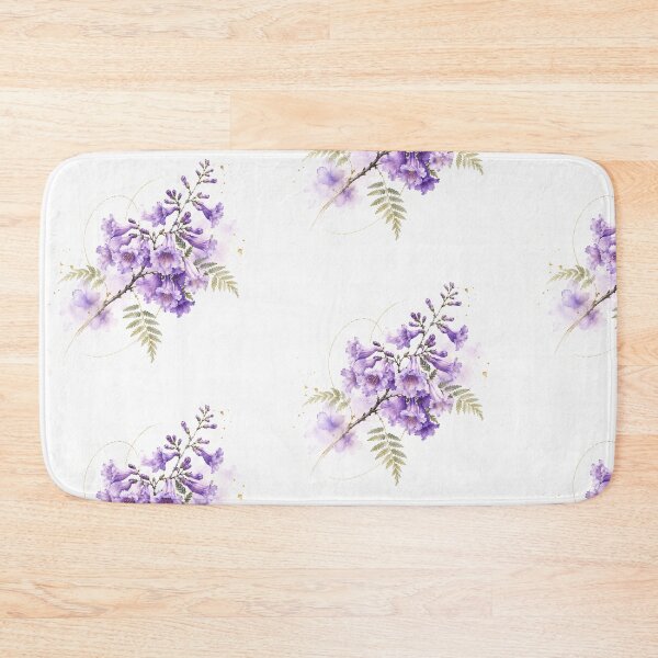 Item preview, Jacaranda in Watercolor | Argentine Botany | Elegant Floral Illustration designed and sold by Esencia Argentina.