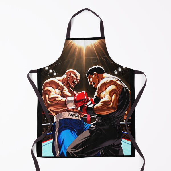Item preview, Manga - Muay Thai Fight, Dynamic Combat Sport Illustration designed and sold by Zone--Gaming.