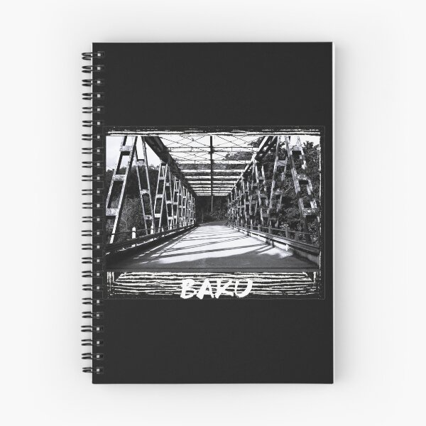 Artikelvorschau, Schwarz-weiße Brücke von Baku entworfen und verkauft von Proyect_Baku.