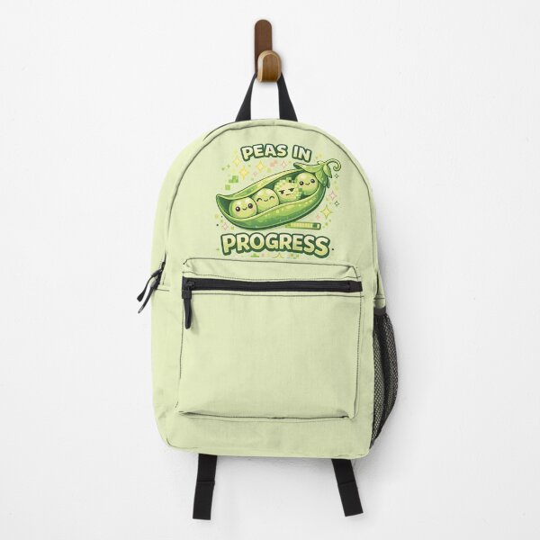 Item preview, Peas in Progress - Cute Pixel Gamer Pea Pod designed and sold by Human Error Goods.