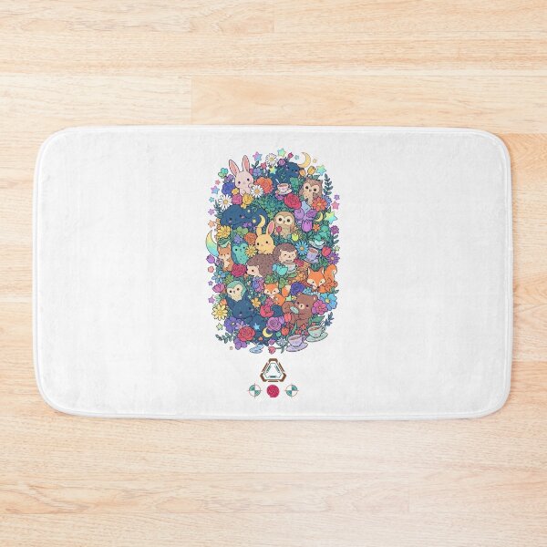 Item preview, Chibi Woodland Garden Party: Bunnies, Owls & Foxes designed and sold by Whimsy Trail Co.