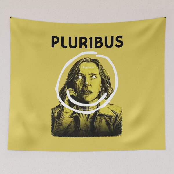 Item preview, Pluribus 2025 Series Vintage Sci-fi Movies Fan Art designed and sold by VincentGoodLove.