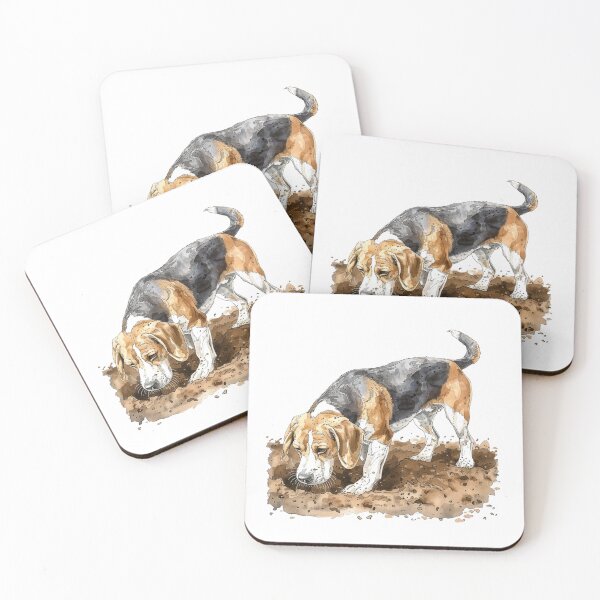Item preview, Beagle Dog | Cute Puppy Aesthetic Art designed and sold by Mandayartstudio.