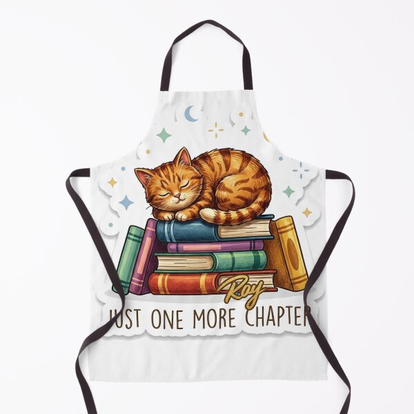 Item preview, Just One More Chapter - Cozy Cat designed and sold by RoyArt0.