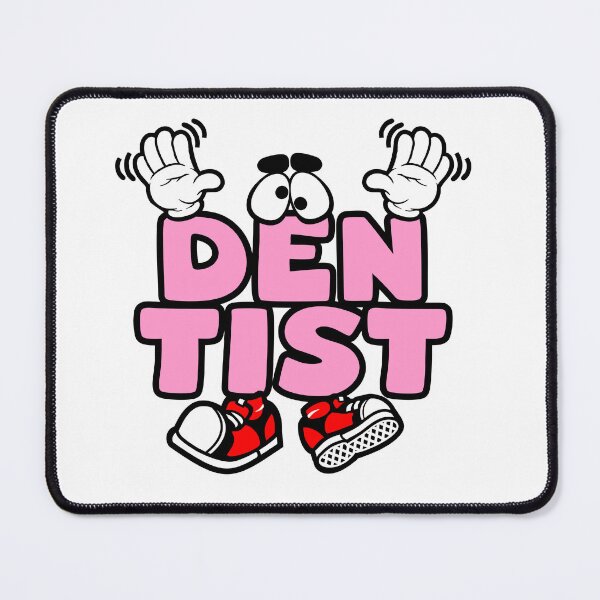 Item preview, Dentist - WORK Cartoon Character Bold Retro designed and sold by NFTWords.