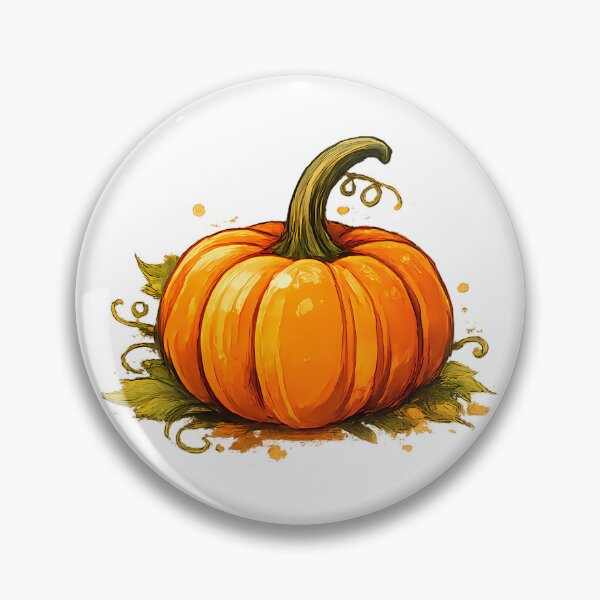 Item preview, Autumn Orange Pumpkin Harvest Illustration designed and sold by BetweenForms.