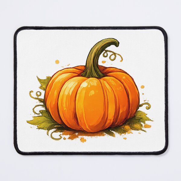 Item preview, Autumn Orange Pumpkin Harvest Illustration designed and sold by BetweenForms.