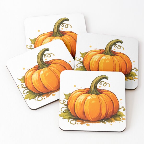 Item preview, Autumn Orange Pumpkin Harvest Illustration designed and sold by BetweenForms.