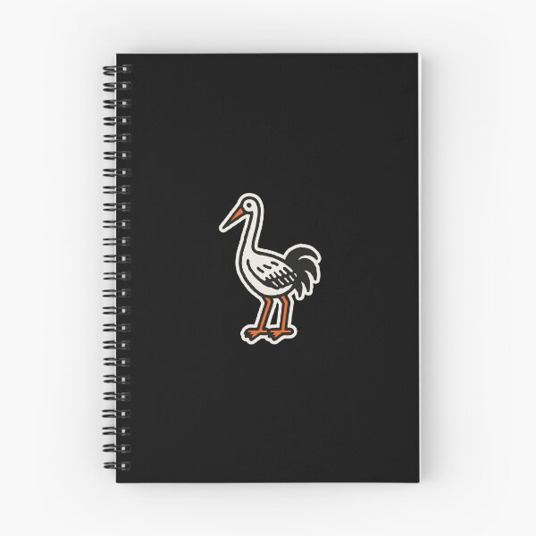 Item preview, Bird Crane Illustration Sticker T-Shirt Design 127sm designed and sold by 127sm.