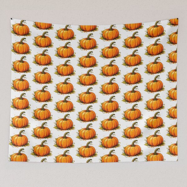 Item preview, Autumn Orange Pumpkin Harvest Illustration designed and sold by BetweenForms.