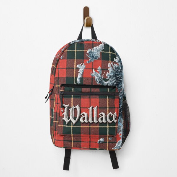 Item preview, Scotland Map and Clan Wallace Tartan designed and sold by davidelder.