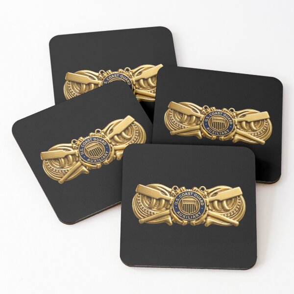 Item preview, USCG - Coxswain - Auxiliary wo txt - 3D - Enhanced designed and sold by Military Insignia Products.