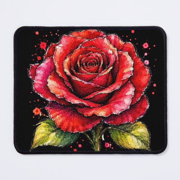 Item preview, Rose Watercolor Art – Elegant Botanical Floral Illustration designed and sold by ColorSplash123.