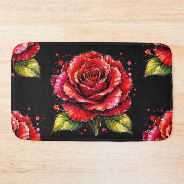Item preview, Rose Watercolor Art – Elegant Botanical Floral Illustration designed and sold by ColorSplash123.