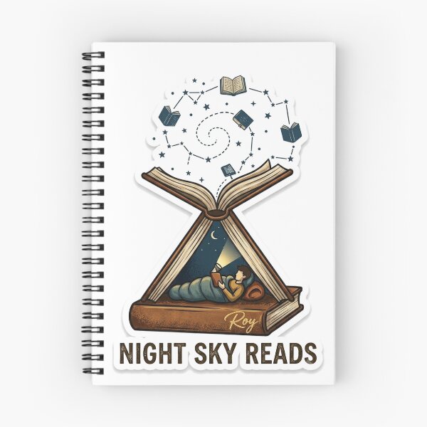 Item preview, Night Sky Reads - Book Tent Adventure designed and sold by RoyArt0.