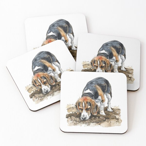 Item preview, Beagle Dog | Cute Puppy Aesthetic Art designed and sold by Mandayartstudio.
