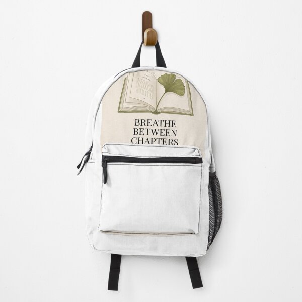 Item preview, Breathe Between Chapters Minimalist Book Lover Design designed and sold by ImagineDraws.