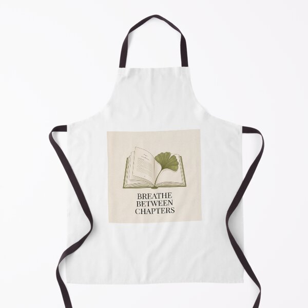 Item preview, Breathe Between Chapters Minimalist Book Lover Design designed and sold by ImagineDraws.