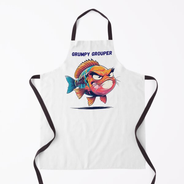 Item preview, Grumpy Grouper – Bad Day Fish Graphic Tee | Funny Relatable Mood Shirt designed and sold by SIGNAL & BLOOM.