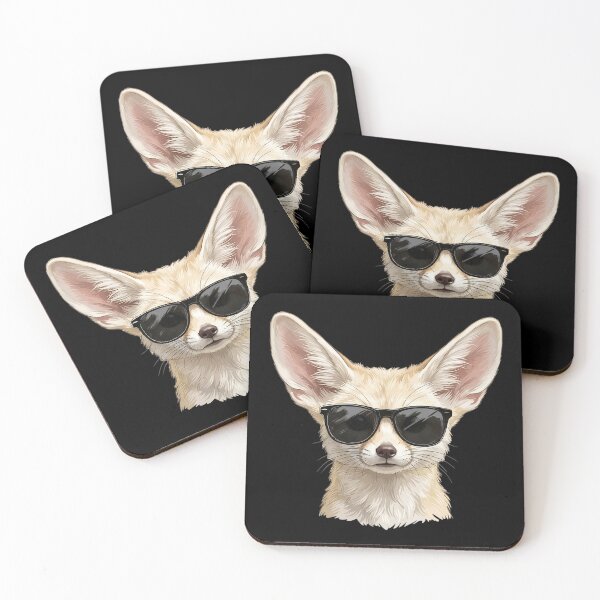 Item preview, Cool Fennec Fox designed and sold by VelvetRoom.