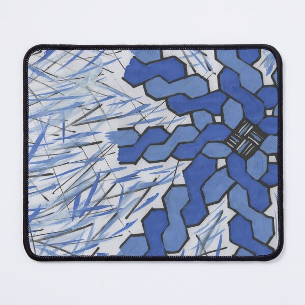 Item preview, Blue Geometric Pattern designed and sold by Crissavia.