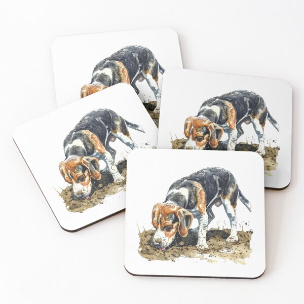 Item preview, Beagle Dog | Cute Puppy Aesthetic Art designed and sold by Mandayartstudio.