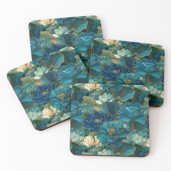 Item preview, Whimsical Lotus Flower  - Retro Flower Floral - Best Friend Gifts designed and sold by RoyalStarsPatts.