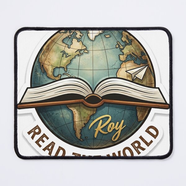 Item preview, Read The World - Globe Book Traveler designed and sold by RoyArt0.
