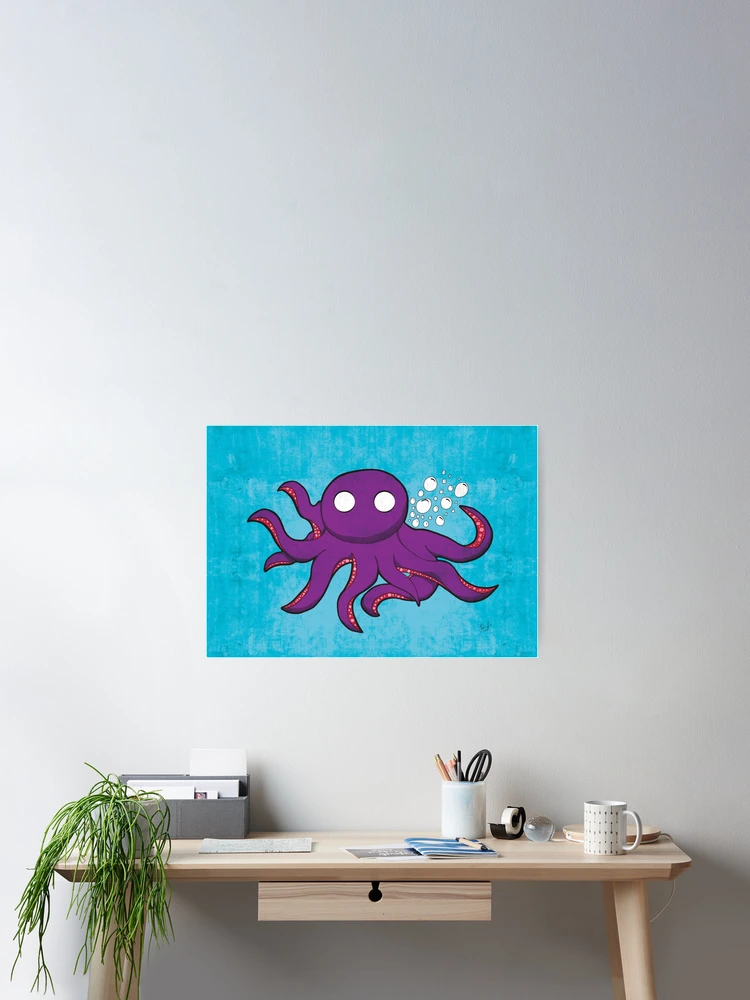 Thumbnail 2 of 3, Poster, Octopus designed and sold by Creative Rafa.