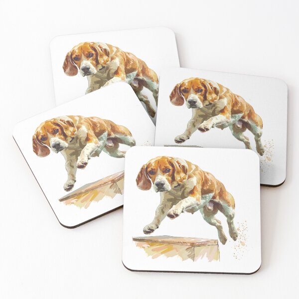 Item preview, Beagle Dog | Cute Puppy Aesthetic Art designed and sold by Mandayartstudio.